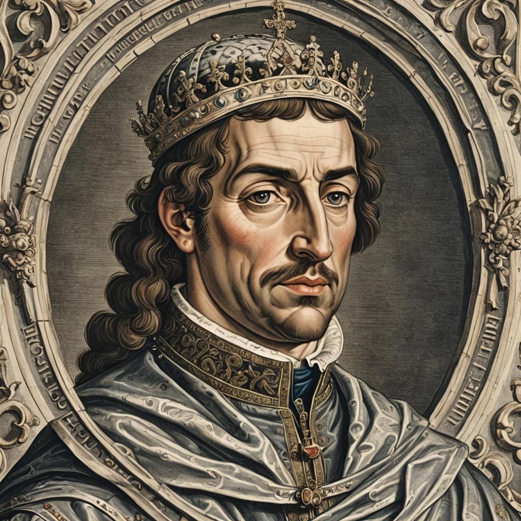 Portrait of Philip the Fair, King of France