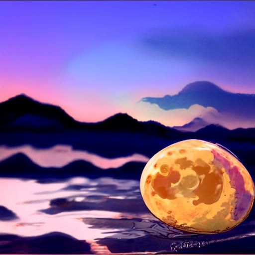 AI Moonrise Image