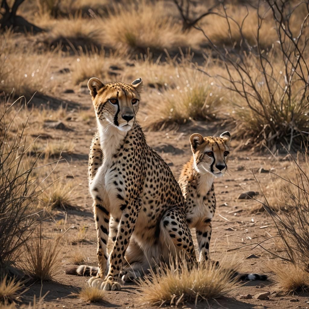 Cheetah and Gazelle Chase: Professional Wildlife Photography