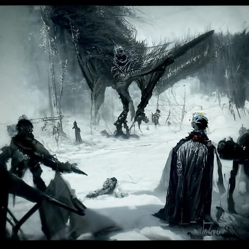 Game of Thrones: Horror Art Inspired by Doré and Rutkowski