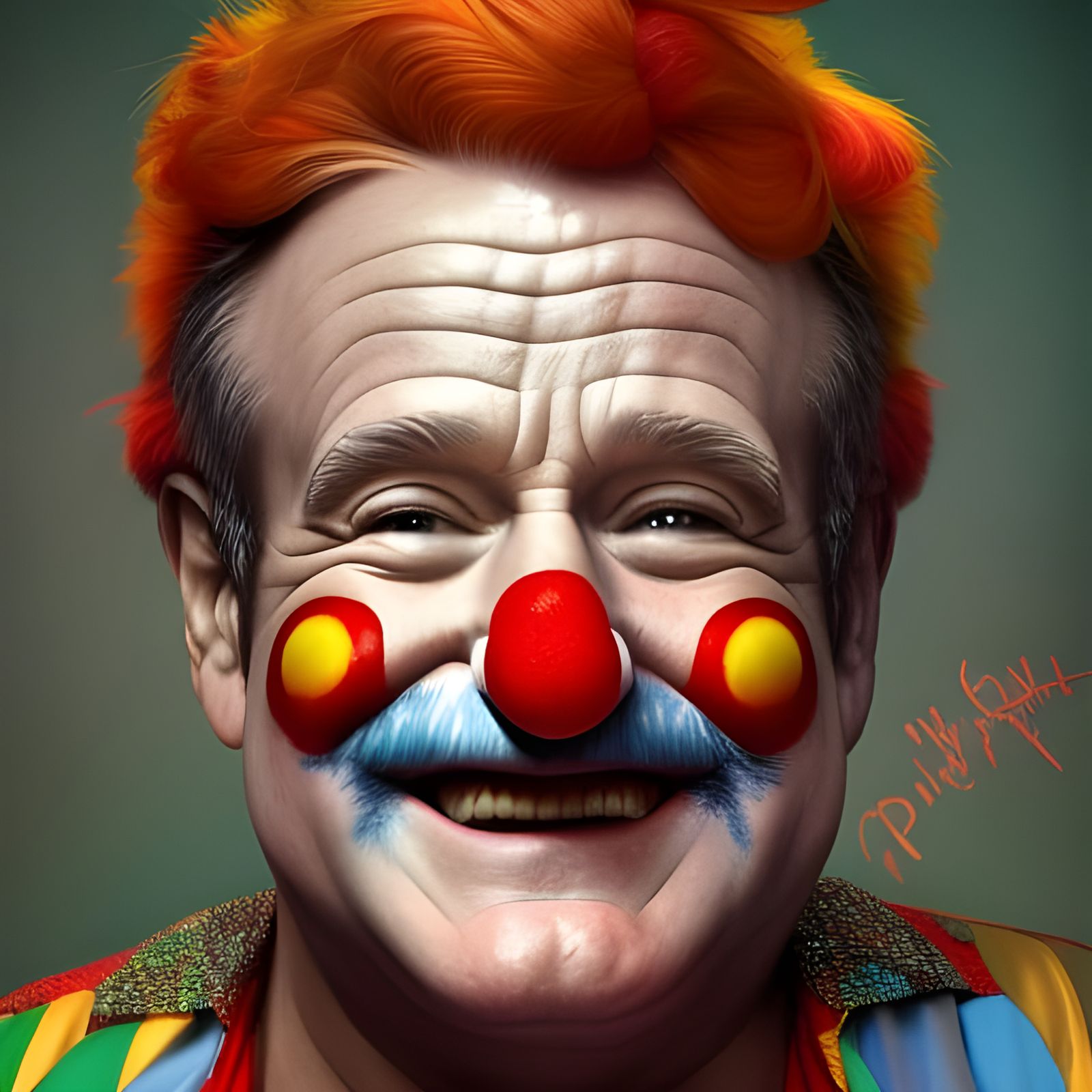 Happy Clown - Robin Williams