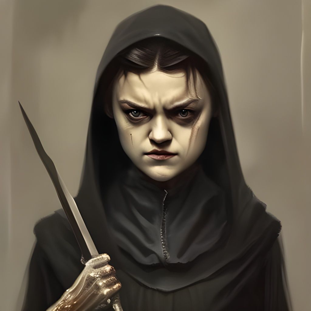 Arya Stark does not cheat death. She wins fair and square.