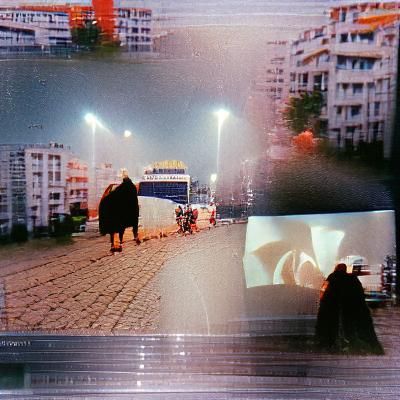 Vintage Film Reel Still Life