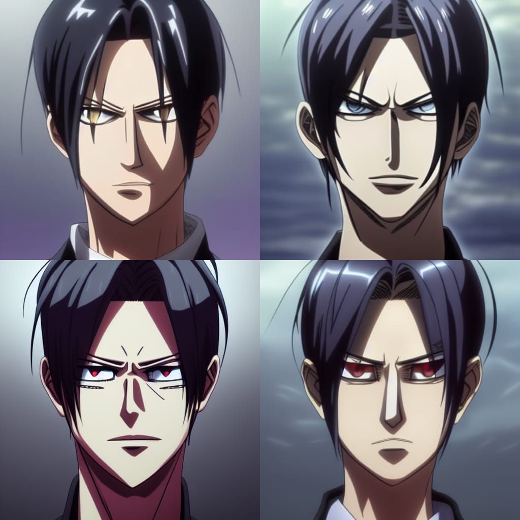 Levi Ackerman Digital Portrait