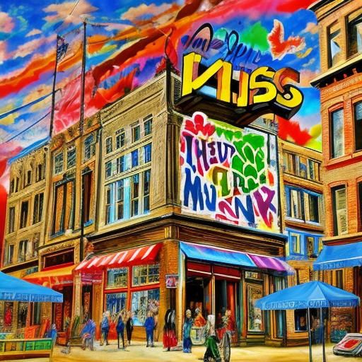 Photorealistic Street Graffiti Art