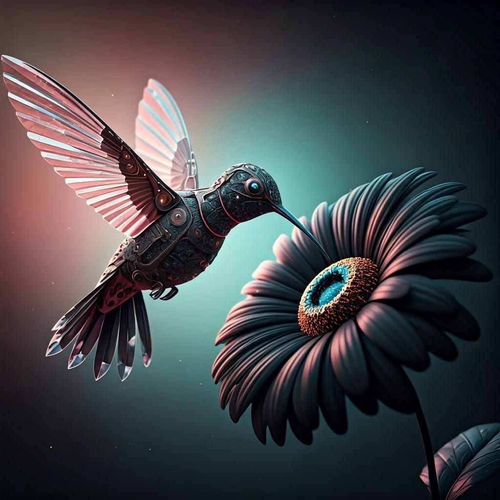 Cyber hummingbird