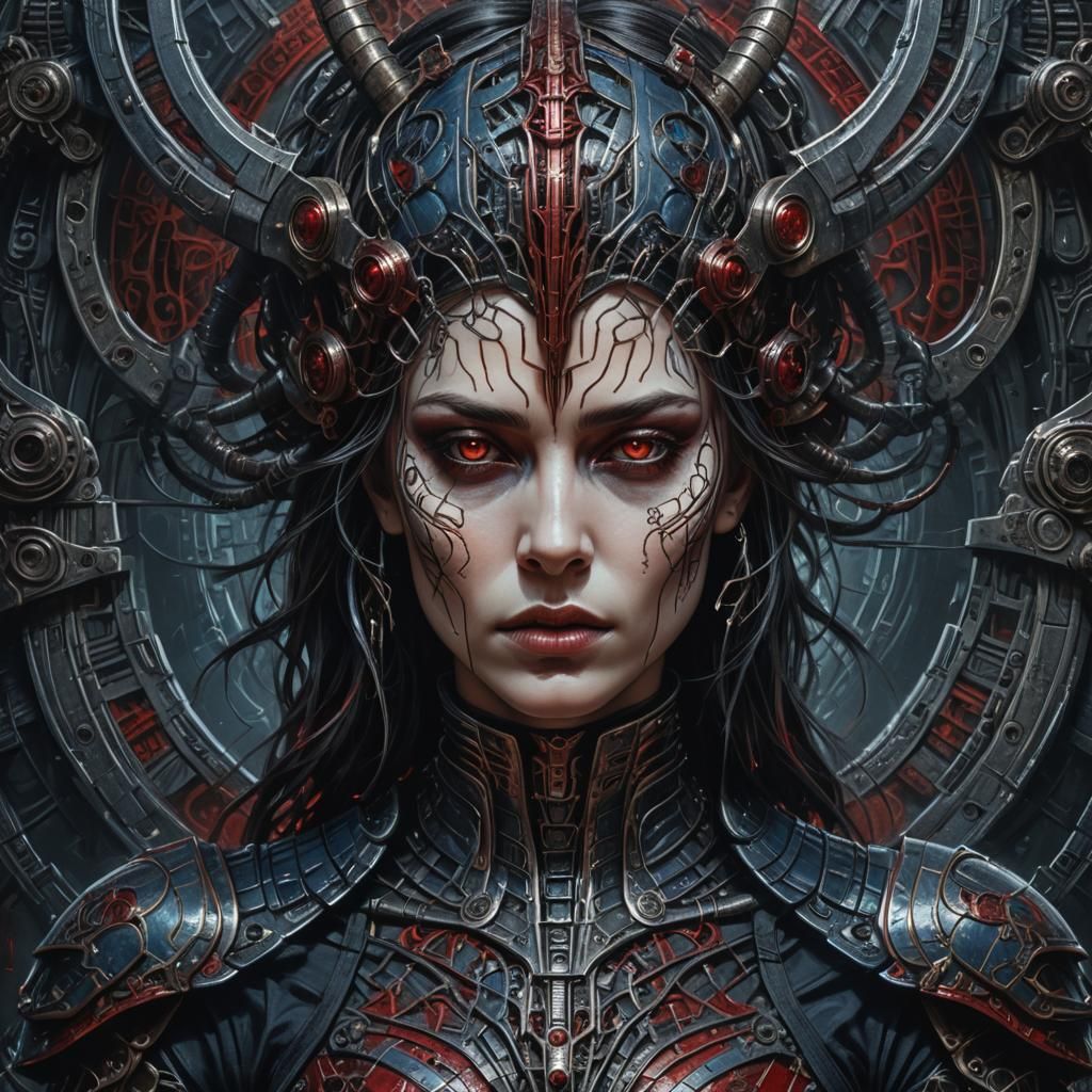 Lost Divinity in Hellish Dimensions: Dark Fantasy Art
