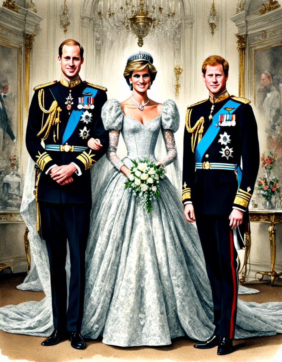 Princess Diana and Sons v.2