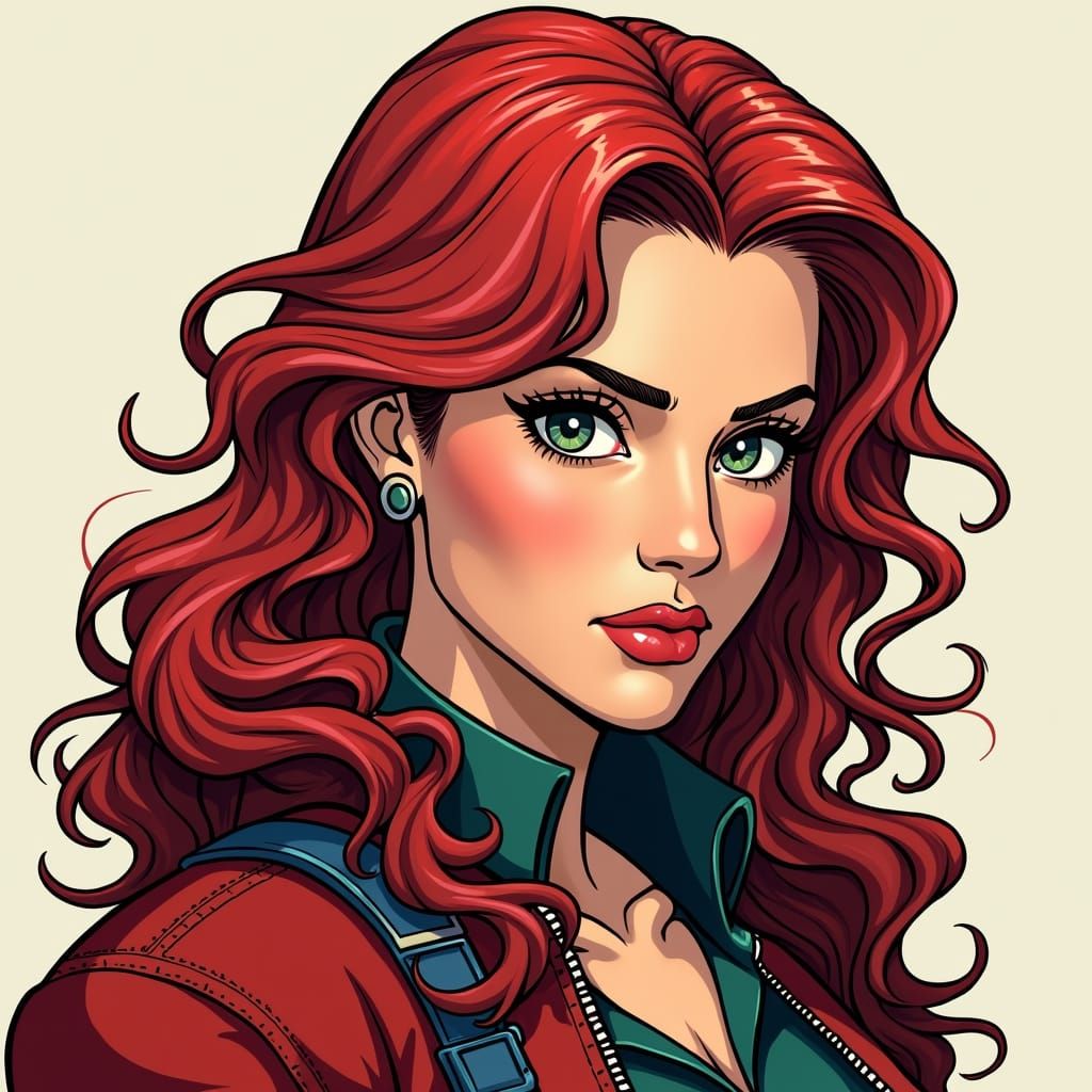 Scarlett GI Joe Portrait in McKelvie Style