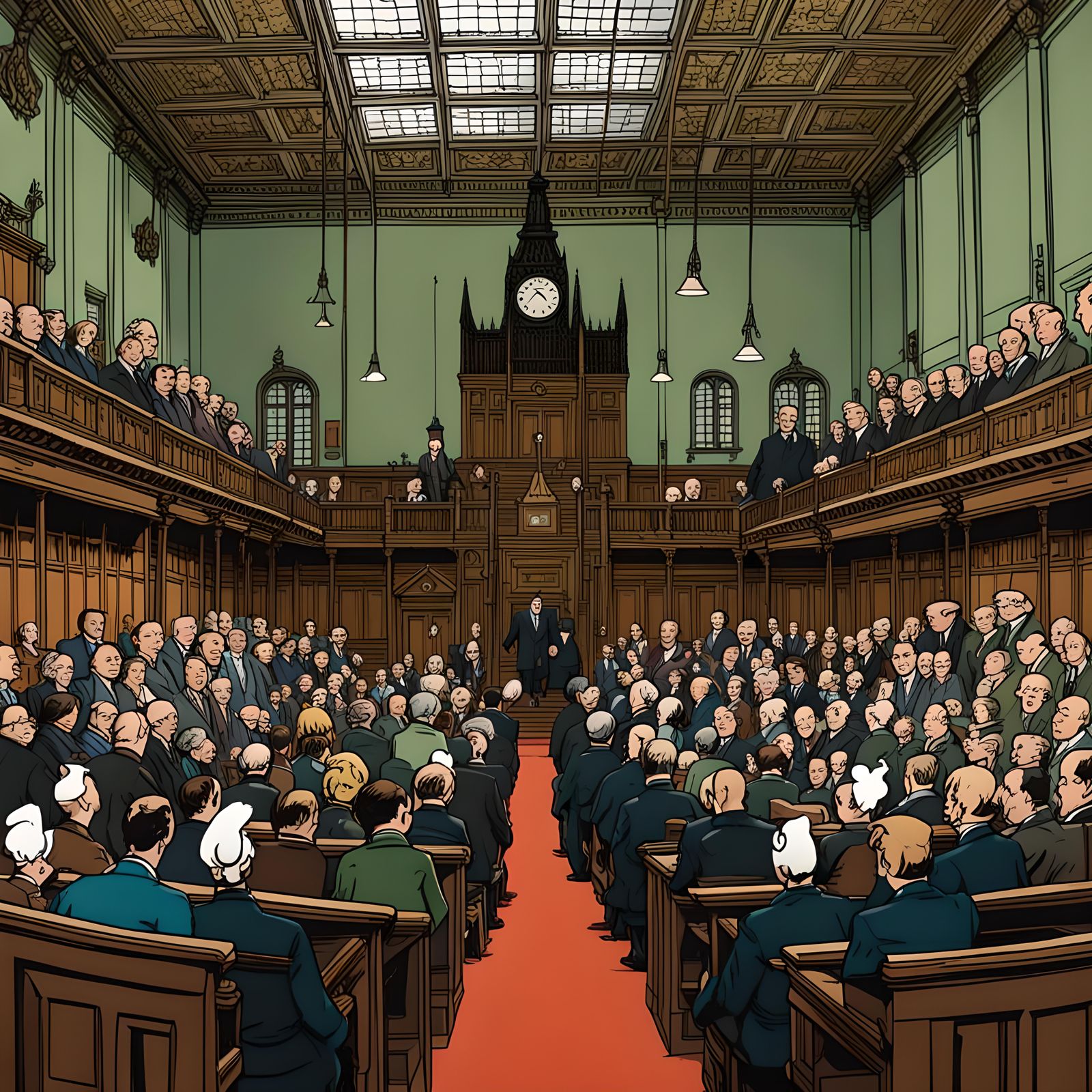 The Crowded Chamber