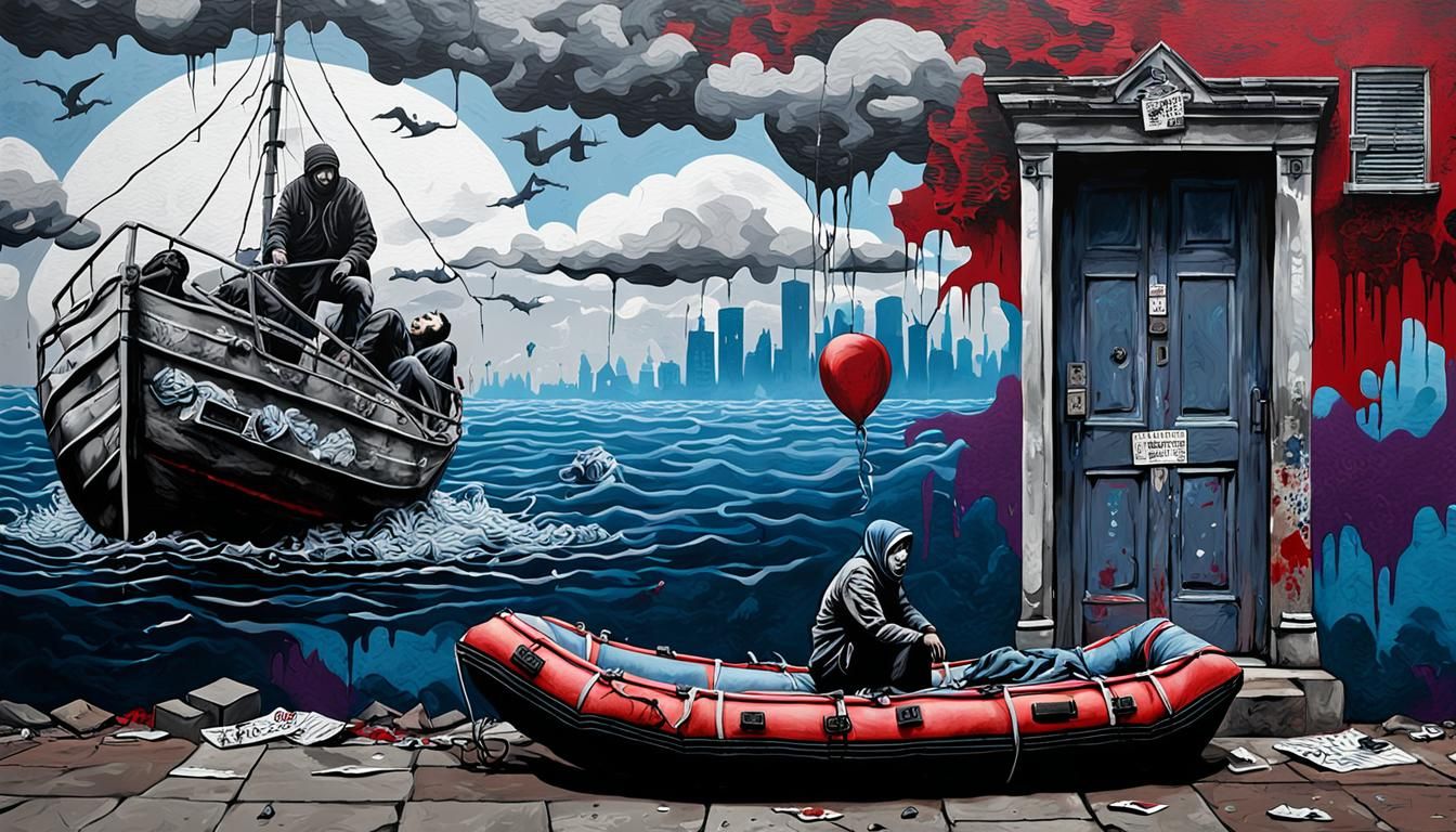Refugee Crisis: Socio-Political Commentary in Street Art Sty...