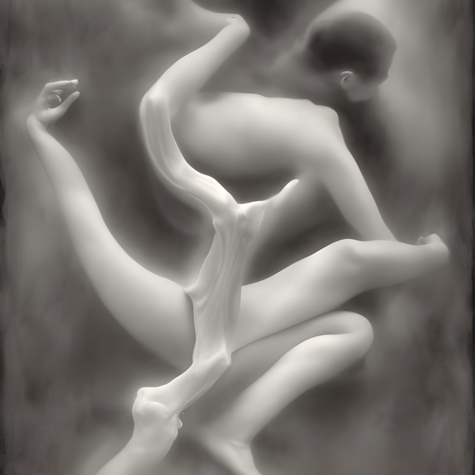 Cyborg Squid in Rubble: A Photorealistic Alien Dream