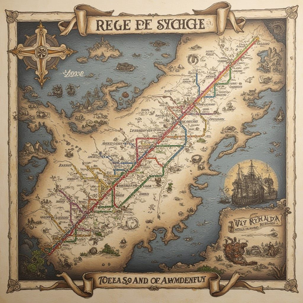 Abstract Portrait with Thick Brushstrokes