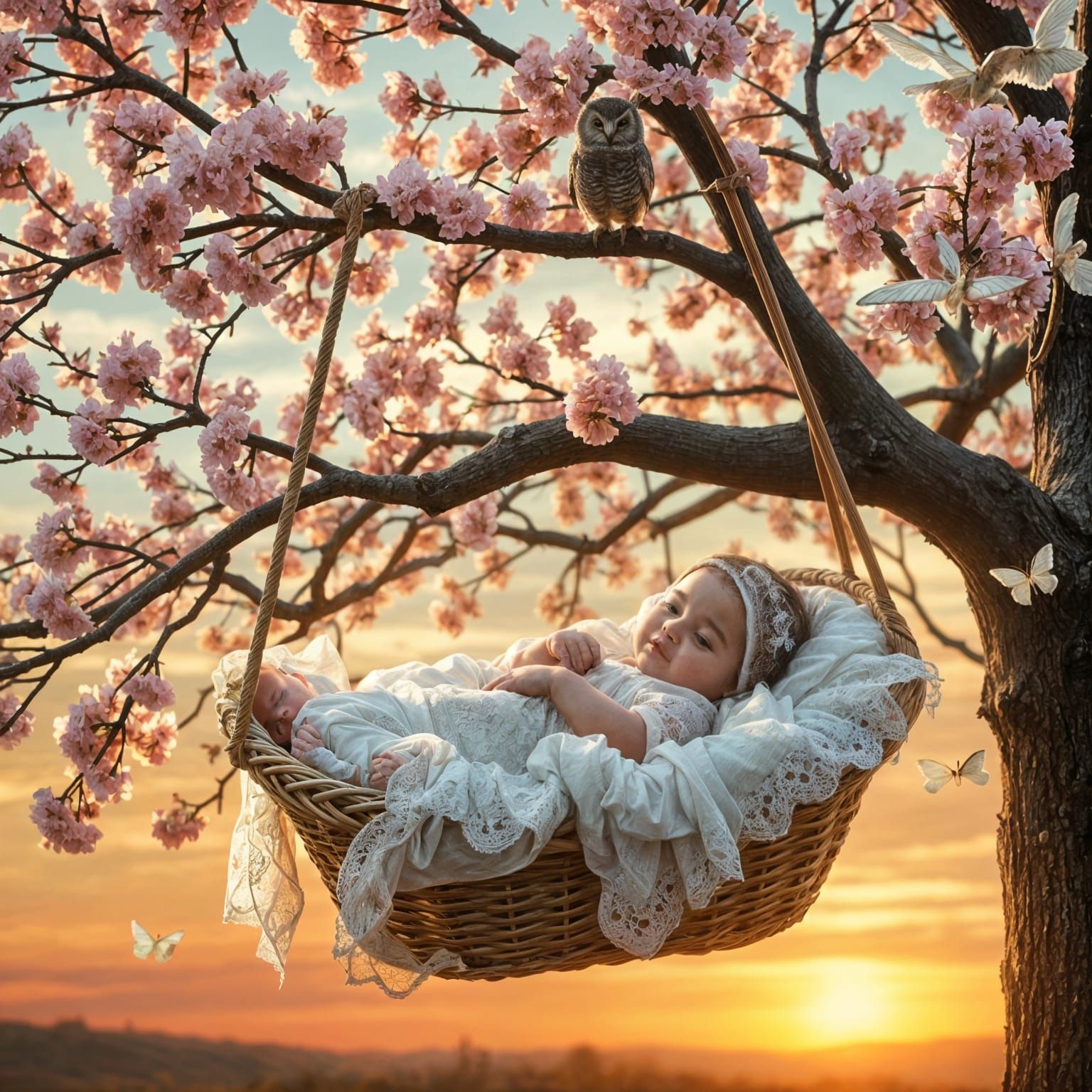 Whimsical Baby's Heavenly Slumber
