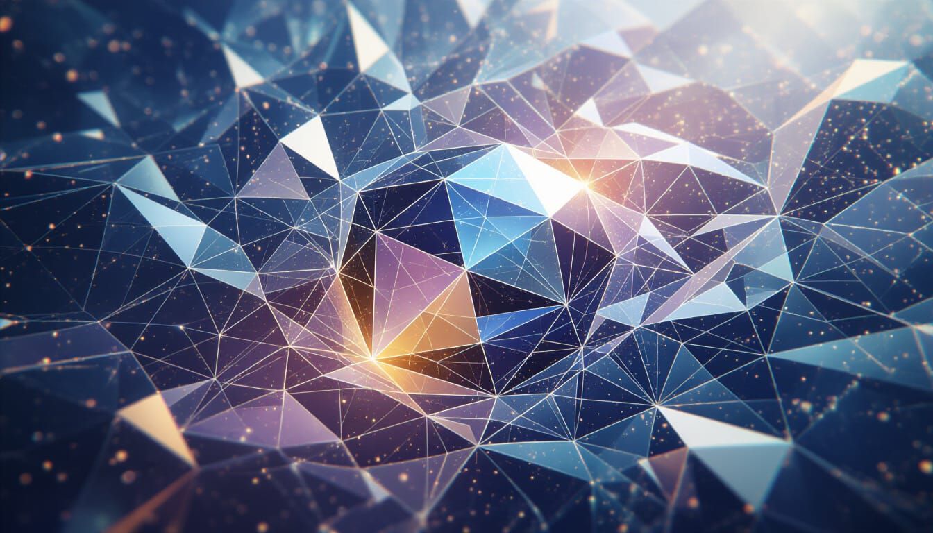 Refractive Mesh of Crystalline Structures in HD