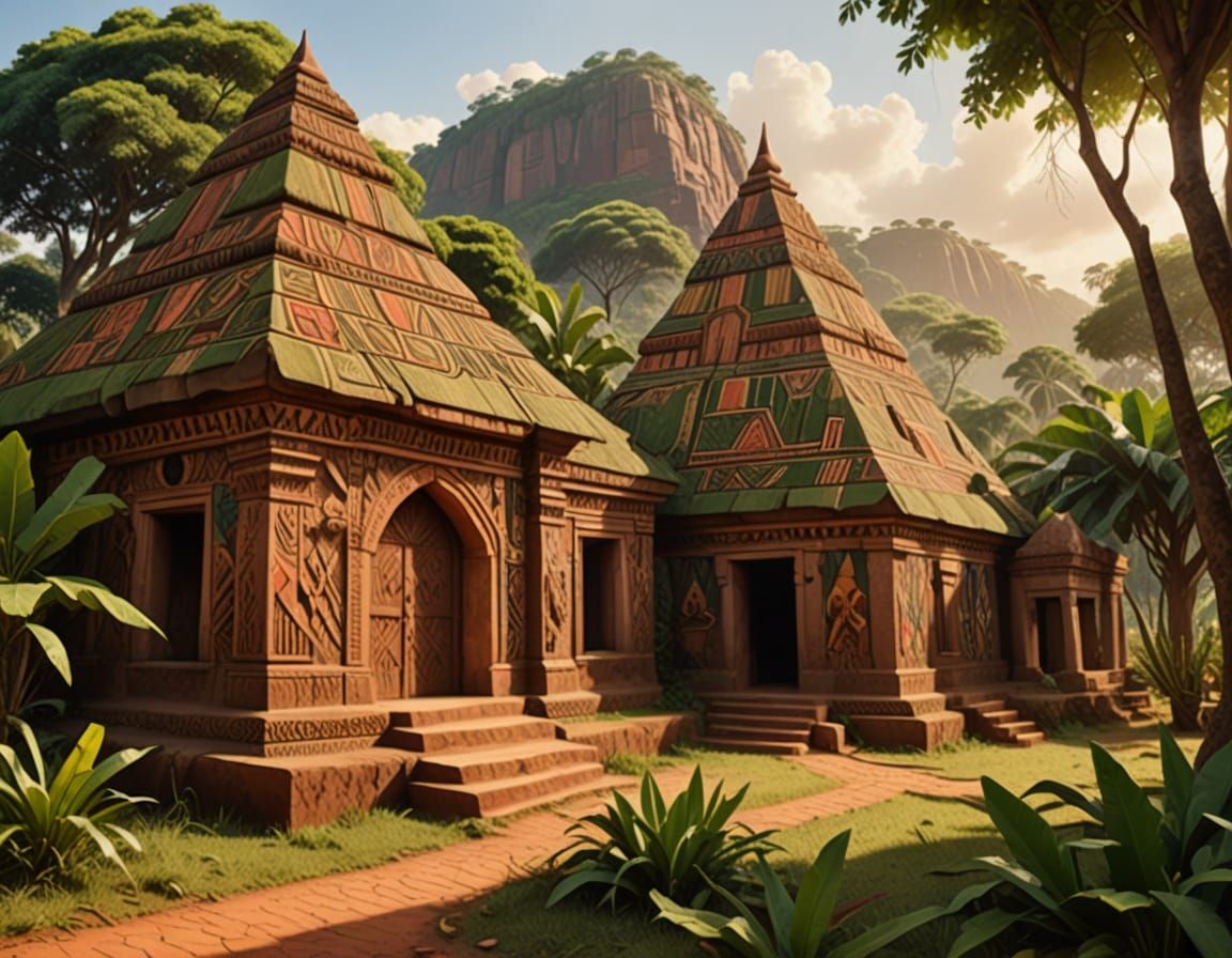 Vibrant Tombs of Buganda Kings in Kasubi, Uganda