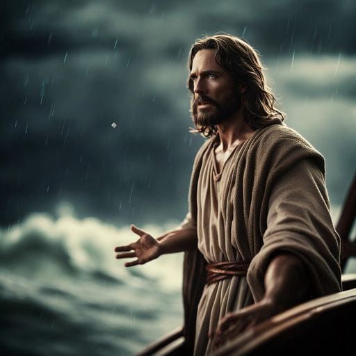 Jesus Calms the Stormy Sea: A Vision of Peace