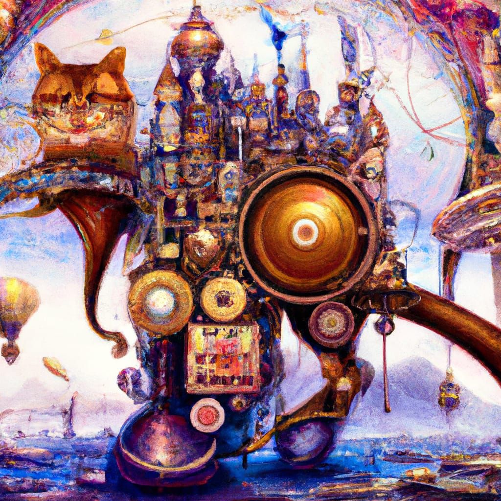 Interdimensional Bio-Mechanical Feline Machine: Fantastic Re...