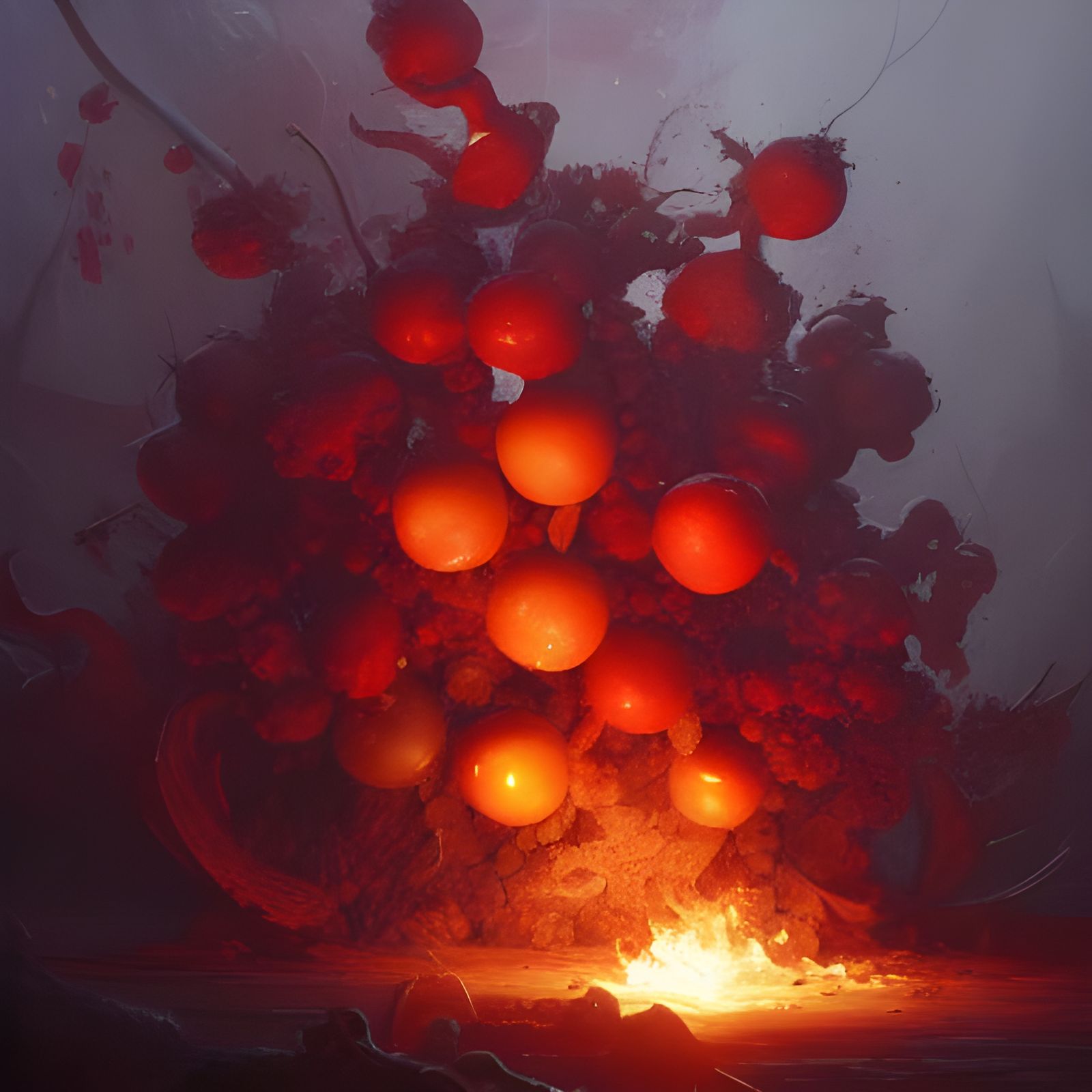 Phoenix Devil Fruit with Blue Flames