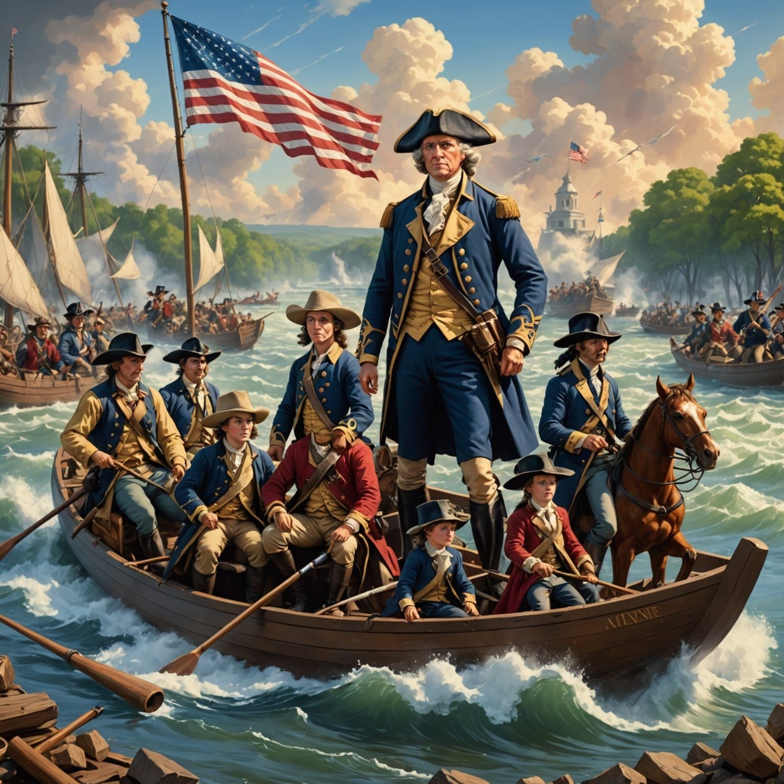 Family Time Travels to Revolutionary War Battle