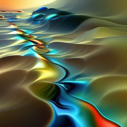 Surreal Reality: A Bizarre Fractal Artscape