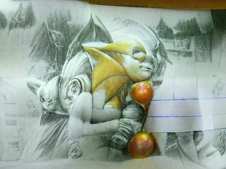 Simple Pencil Sketch Illustration