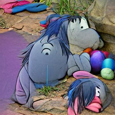 Eeyore's Nervous Breakdown: A Digital Rendering