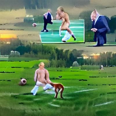 AI Image Based on a Text-Only Prompt