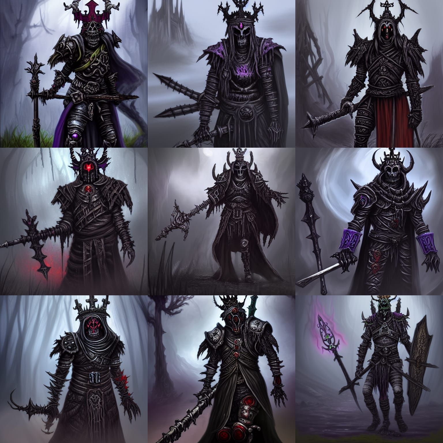 Draugr Warrior Rising from Duskull Swamp