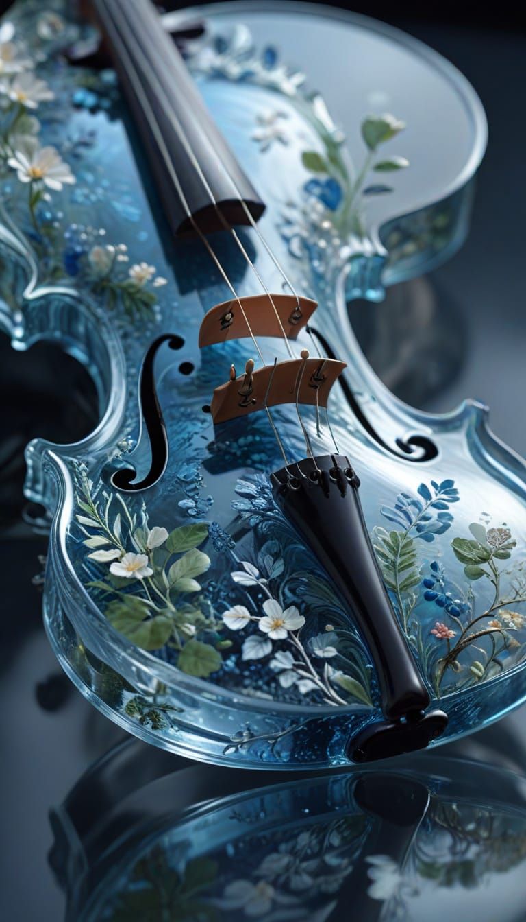 Glass violin