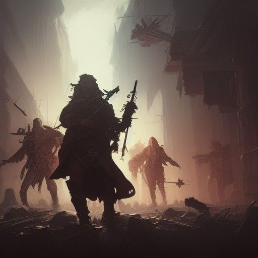 Colonists vs Demons in a Dark Fantasy World