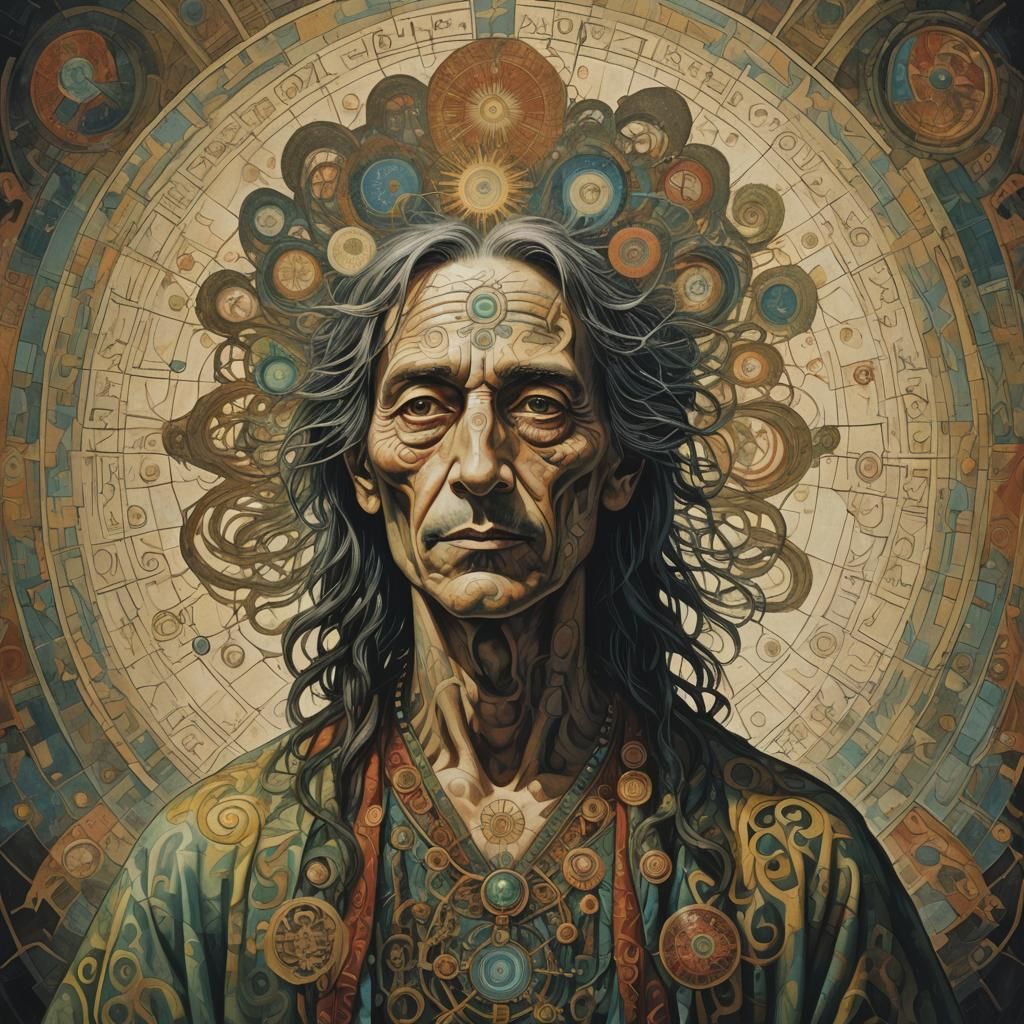 AI Generated Schizophrenia Healer Concept