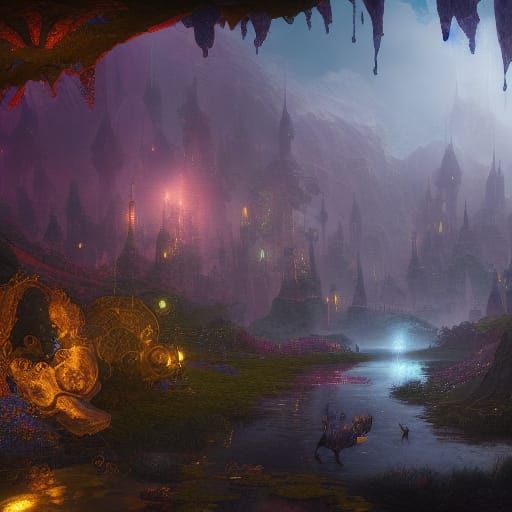 Fantastical Magic Potion Art in Unreal Engine 5