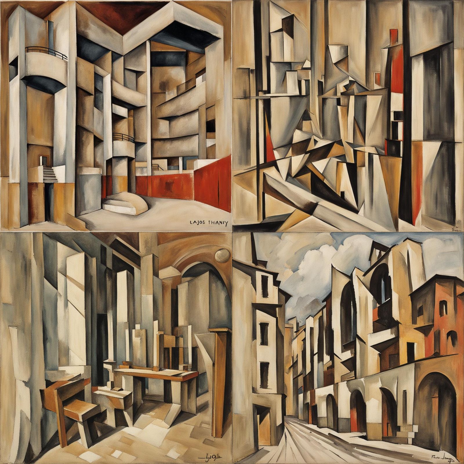 Striking Portrait in Post-Impressionist Style