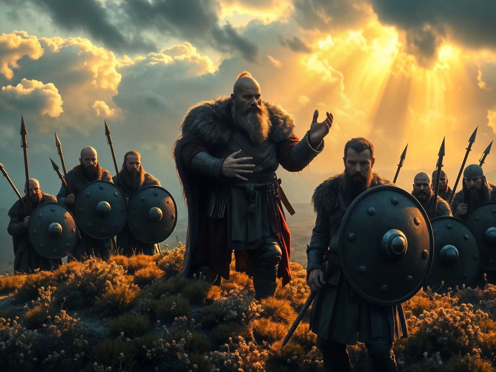 Teaching 'em younglings.