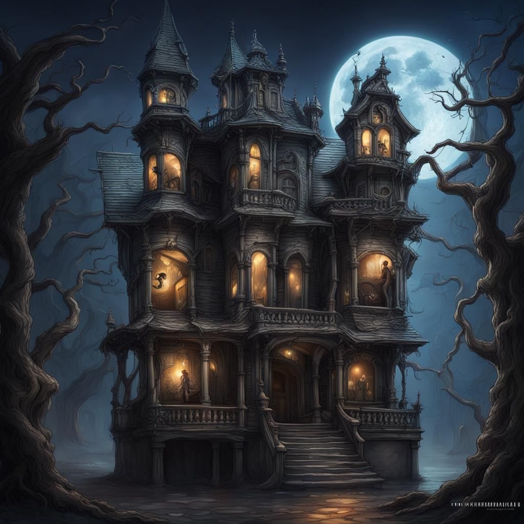 Haunted Dimensions: A City of Spooky Tales