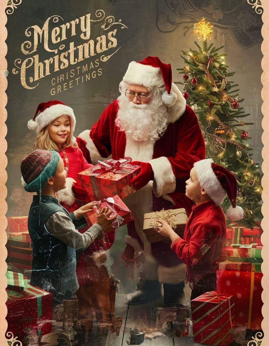 Vintage Holiday Postcard