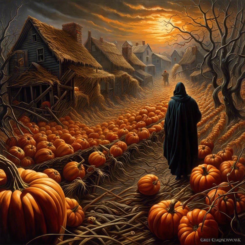 Ghastly Pumpkin Harvest