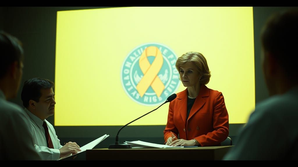 04 23 1984 U.S. Secretary of Health and Human Services Marga...