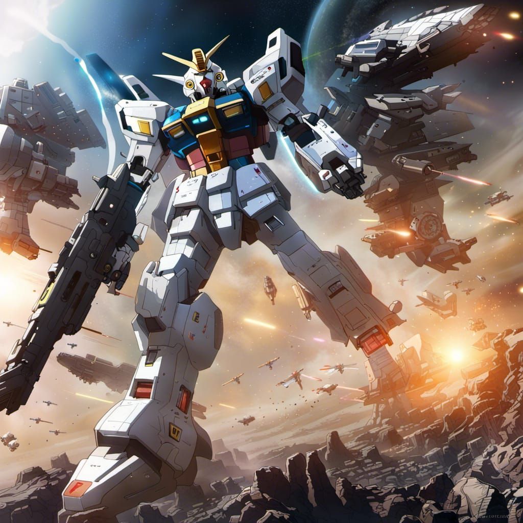Gundam space war 🔫🔥🌌