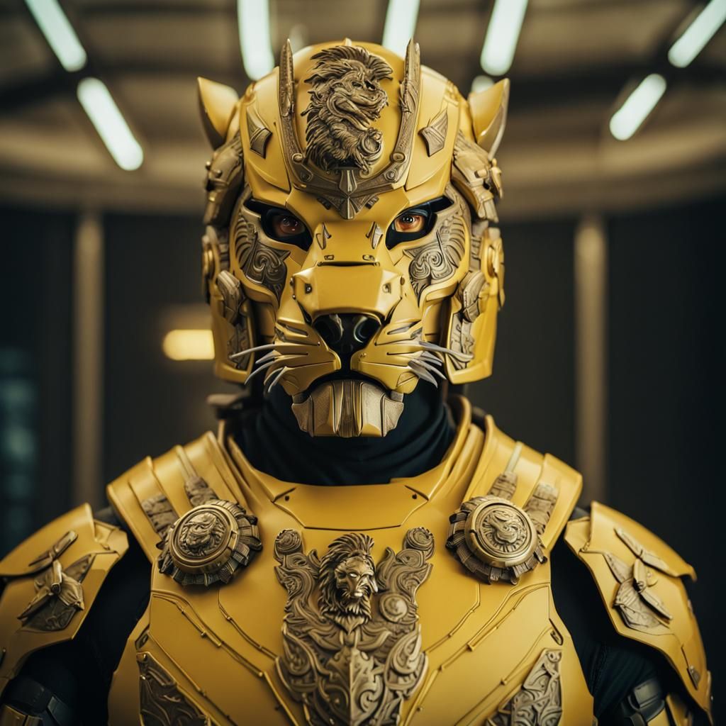 Super Sentai - Bioman Yellow Lion