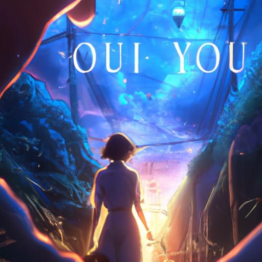 Anime Key Visual in Ghibli Style