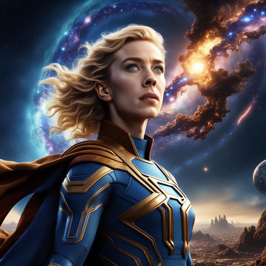 Vanessa Kirby as Sue Storm in Cosmic Sky