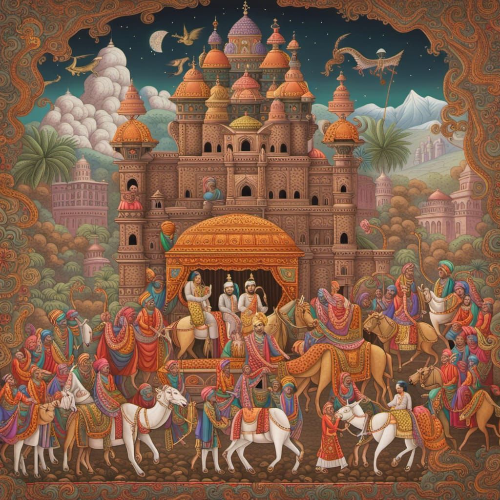 Procession of the Maharaja