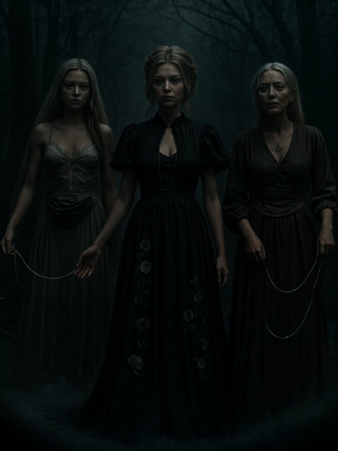 Three Slavic Fates in Mystical Fog