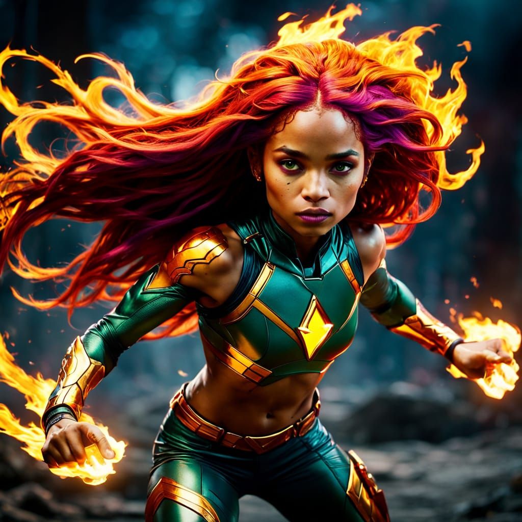 Starfire: Zoe Kravitz as the DC Superheroine