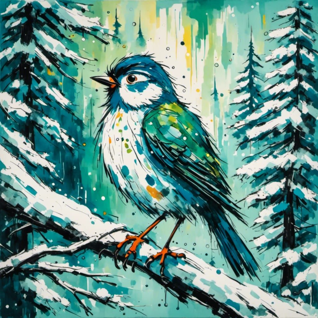 winter bird