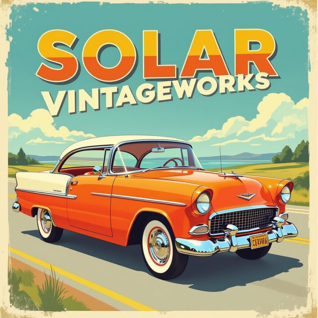 Solar Vintageworks Orange Aesthetic