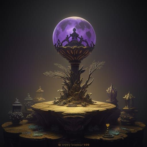 Fantasy Zoccolo Clogs in Mystic Chamber