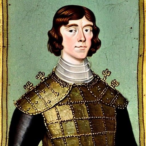 Young King Eadwig of England Portrait